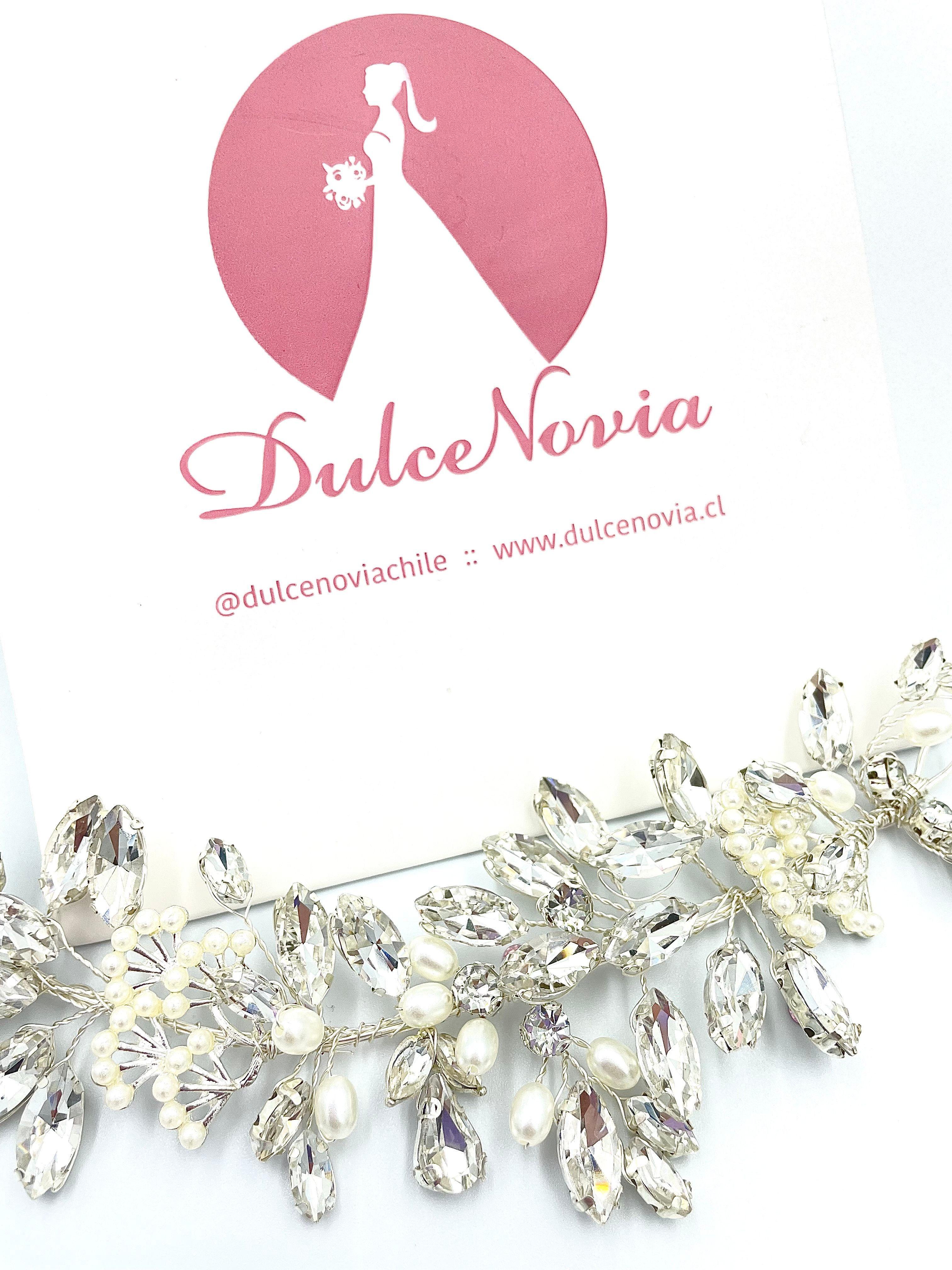 Tocado "Corona" para el cabello "Lilium"-1