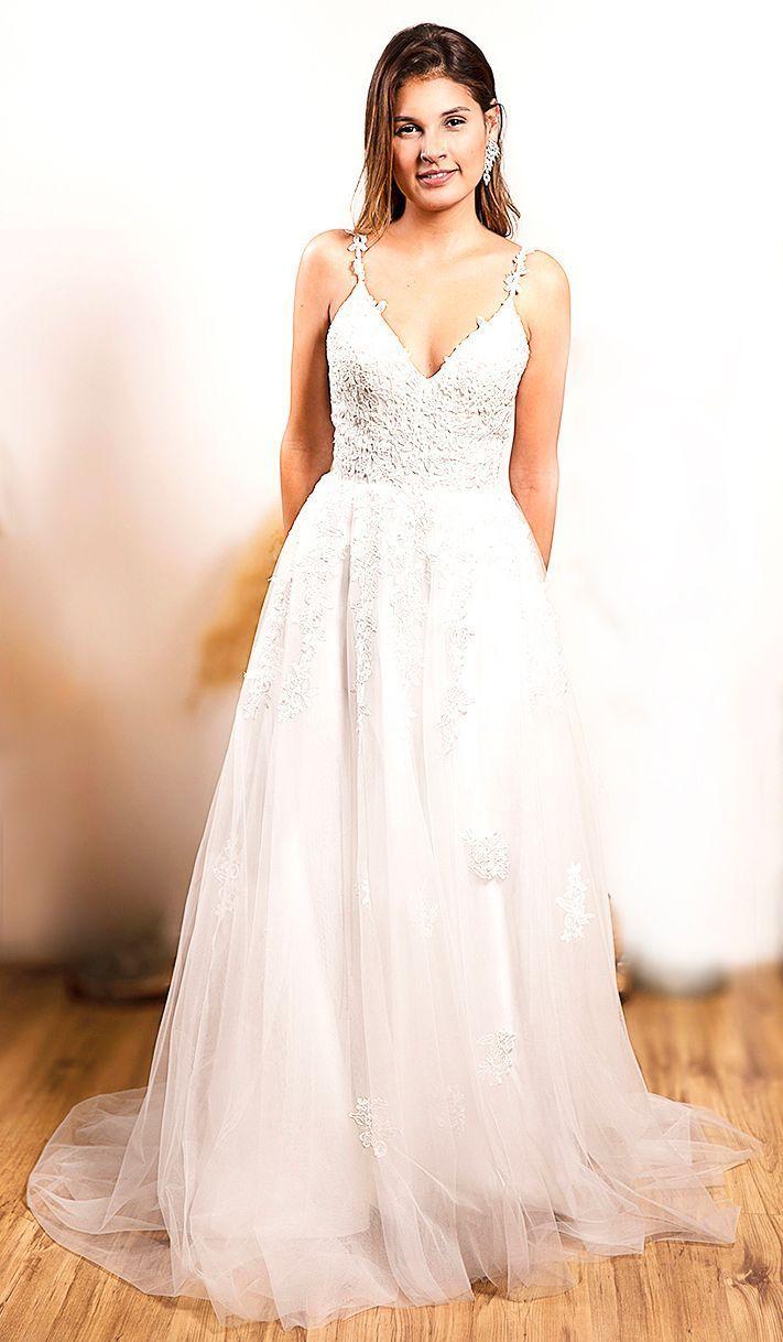 Vestido de Novia Laura falda de Tull-0