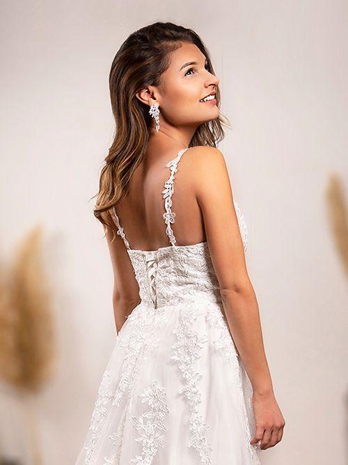 Vestido de Novia Laura falda de Tull-2
