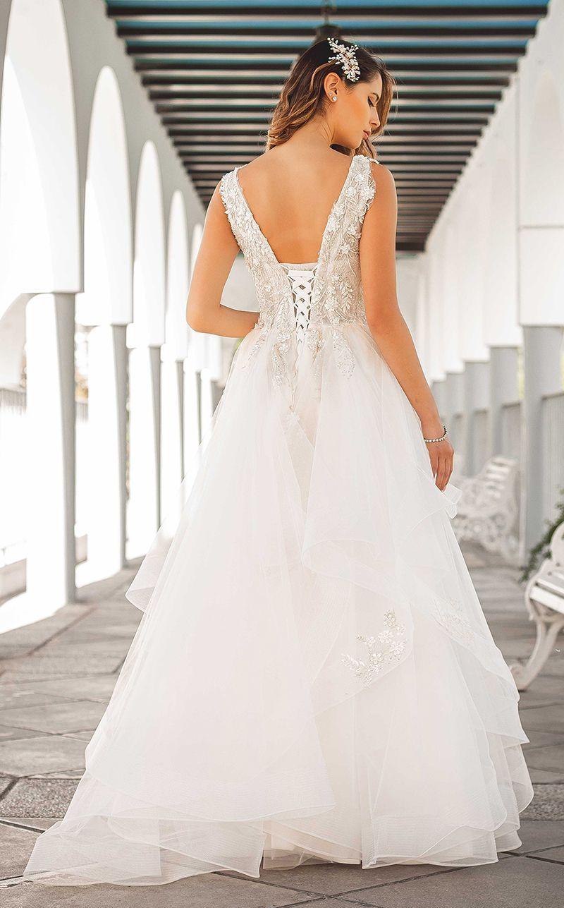Vestido de Novia Aurora falda de Tull-1