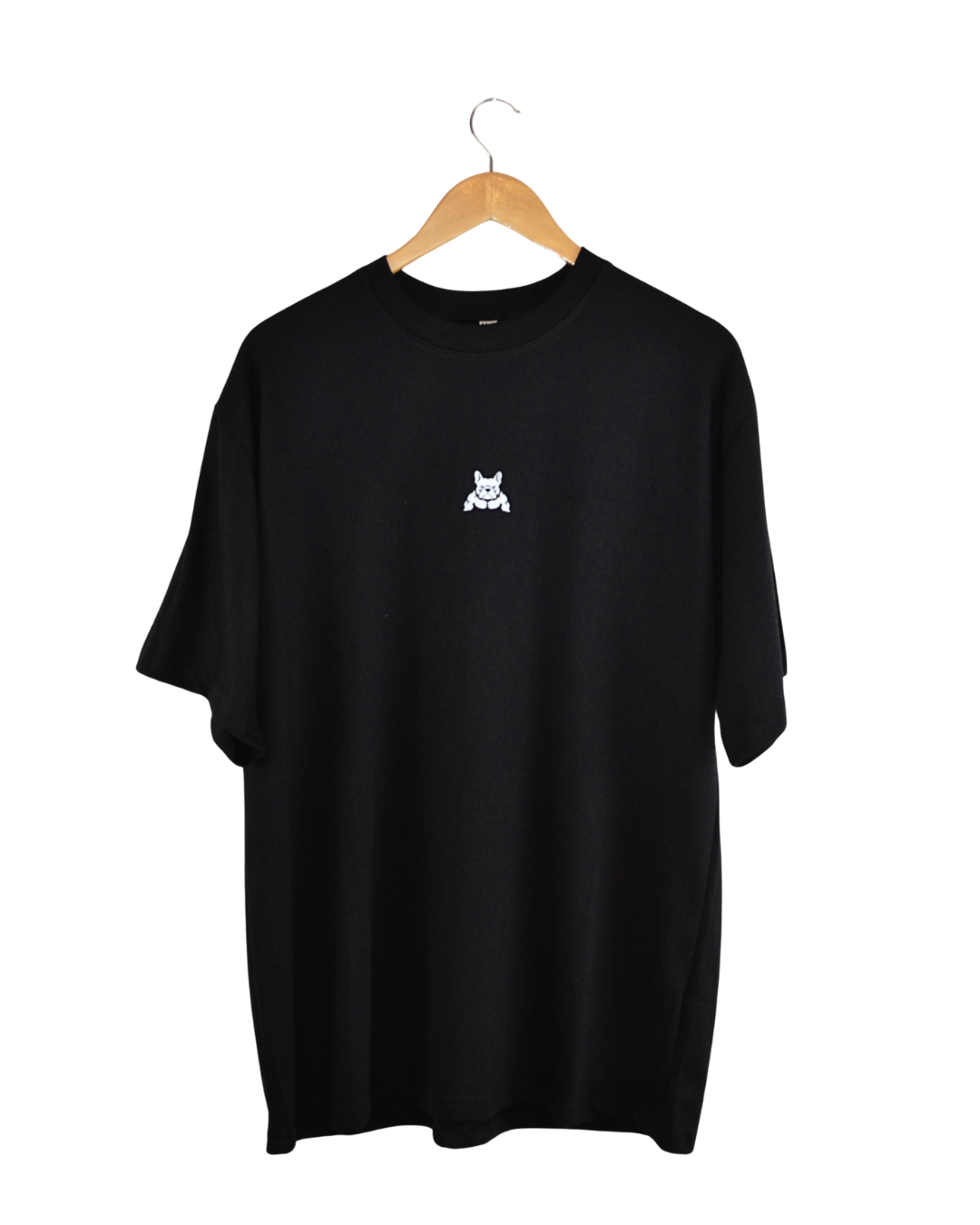 Polera Oversize Black Bull Muscle Builder-0