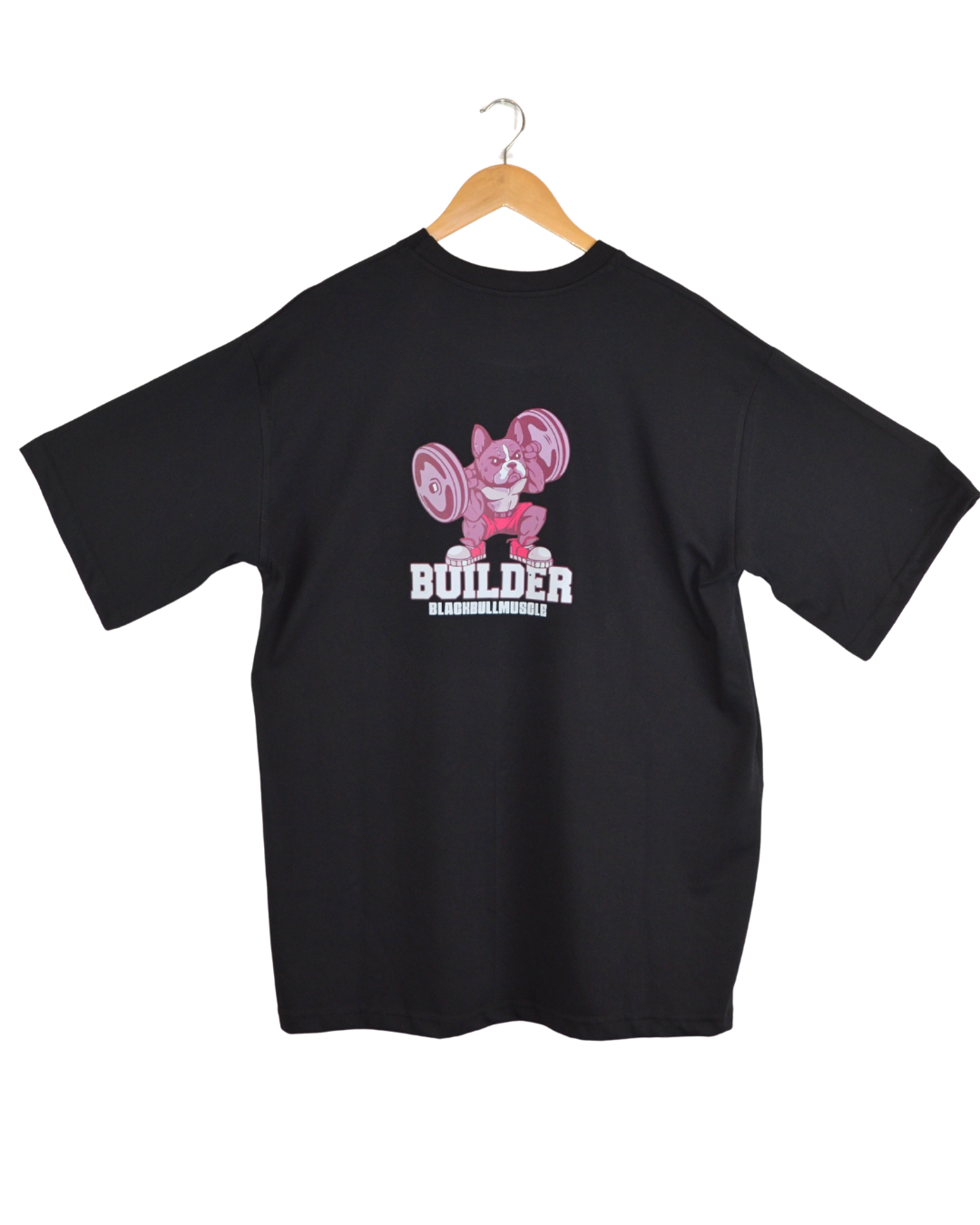 Polera Regular Black Bull Muscle Builder-0
