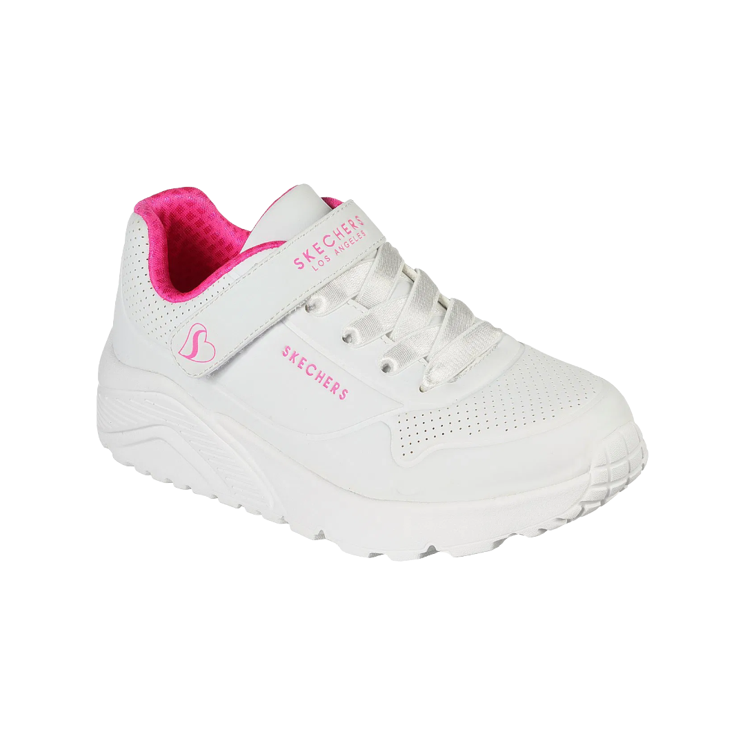 ZAPATILLAS URBANAS SKECHERS UNO LITE INFANTIL | 310451L-WHP-1