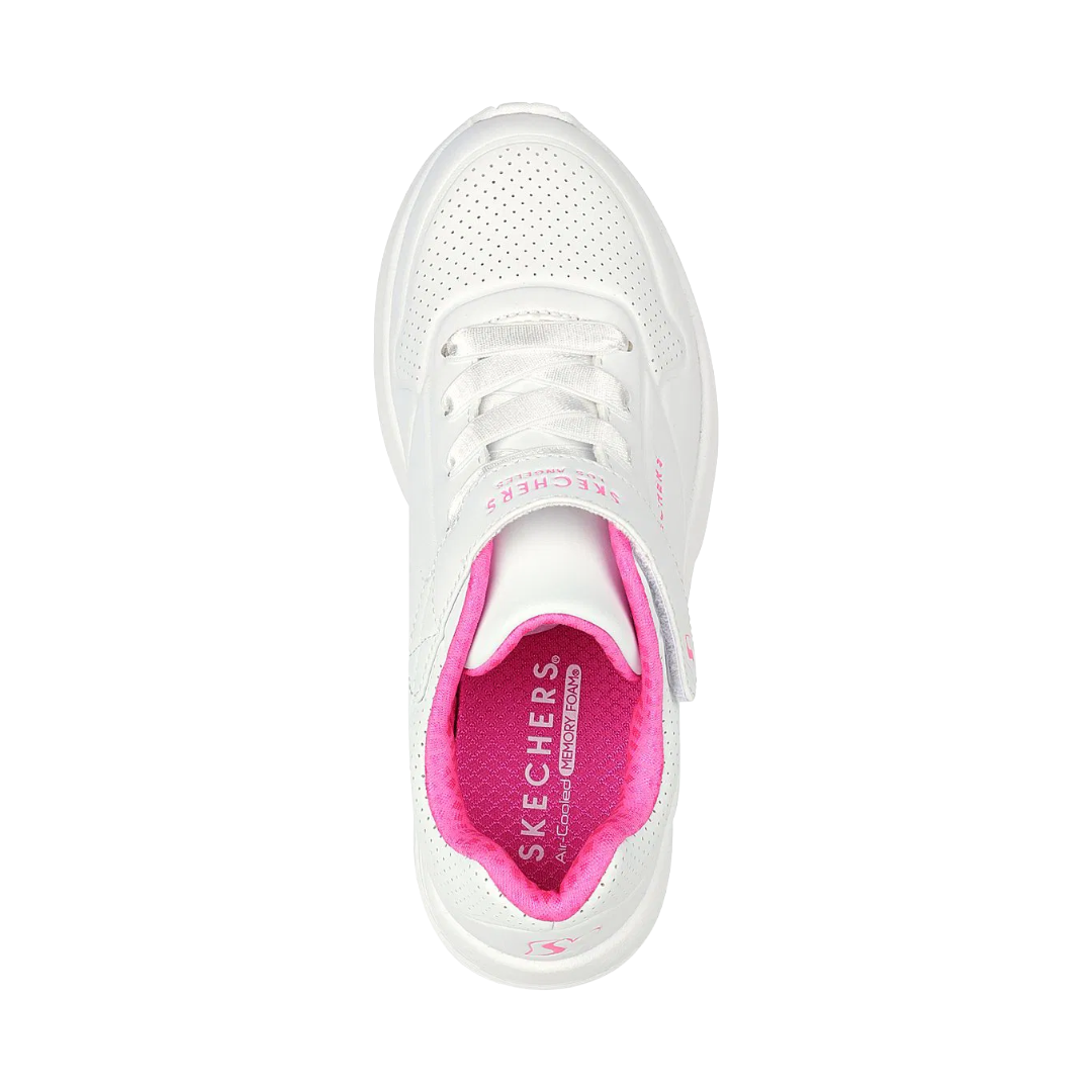 ZAPATILLAS URBANAS SKECHERS UNO LITE INFANTIL | 310451L-WHP-2