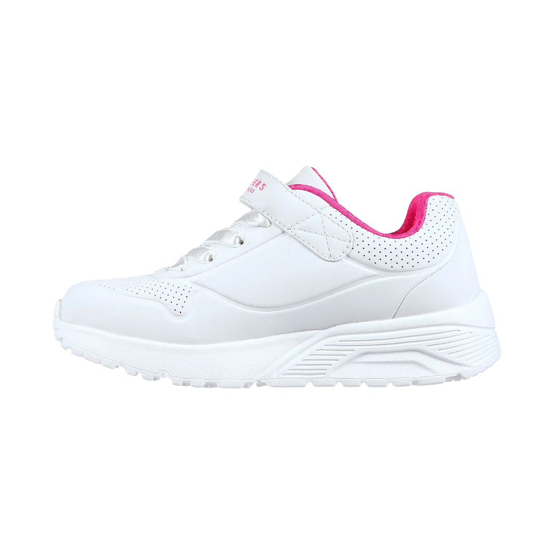 ZAPATILLAS URBANAS SKECHERS UNO LITE INFANTIL | 310451L-WHP-3
