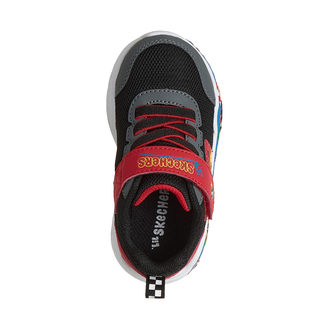 ZAPATILLAS URBANAS SKECHERS PLAY SCENE BEBÉS | 407312N-BKRD-2