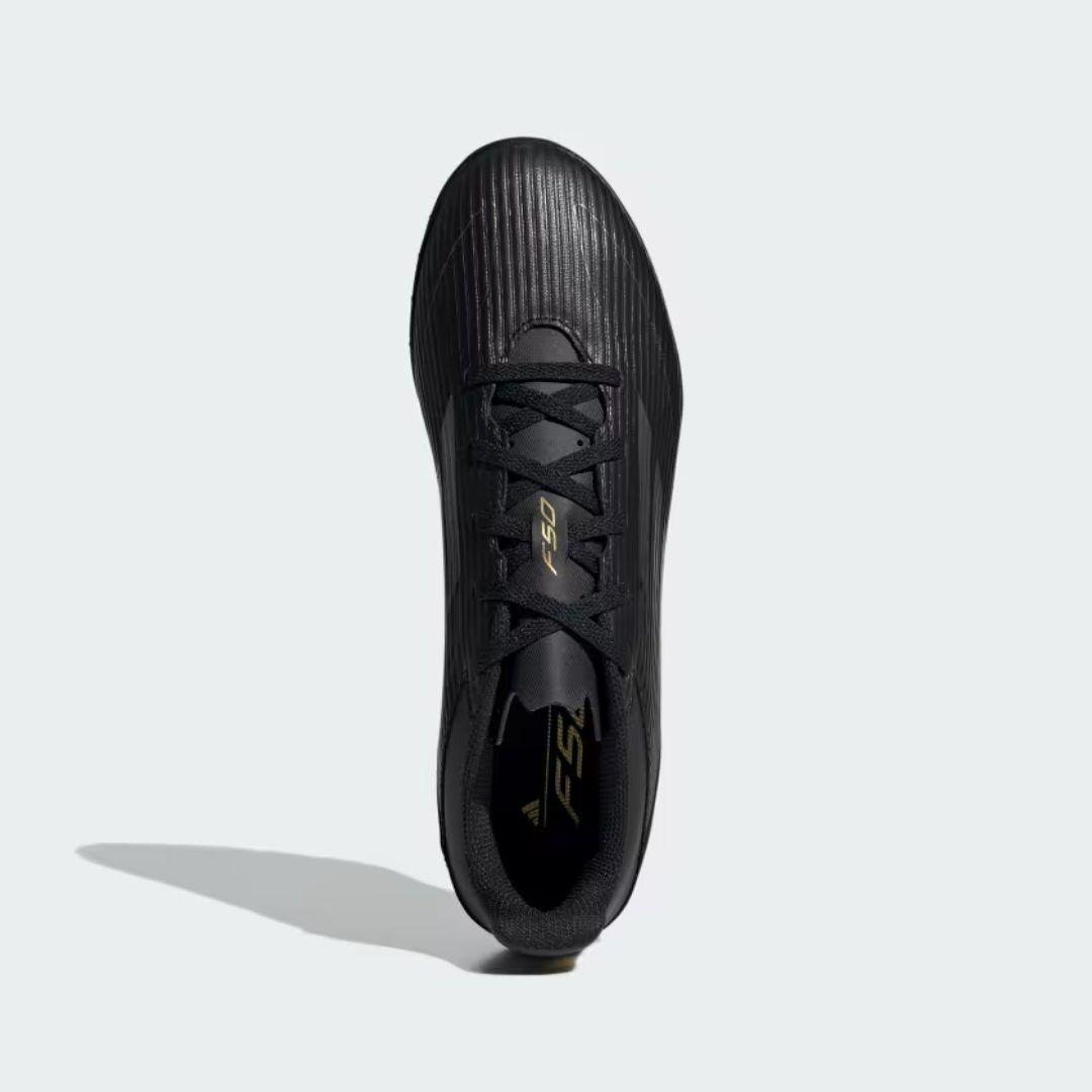 ZAPATOS DE BABY FÚTBOL ADIDAS F50 CLUB NEGRO/HIERRO | IF134-3