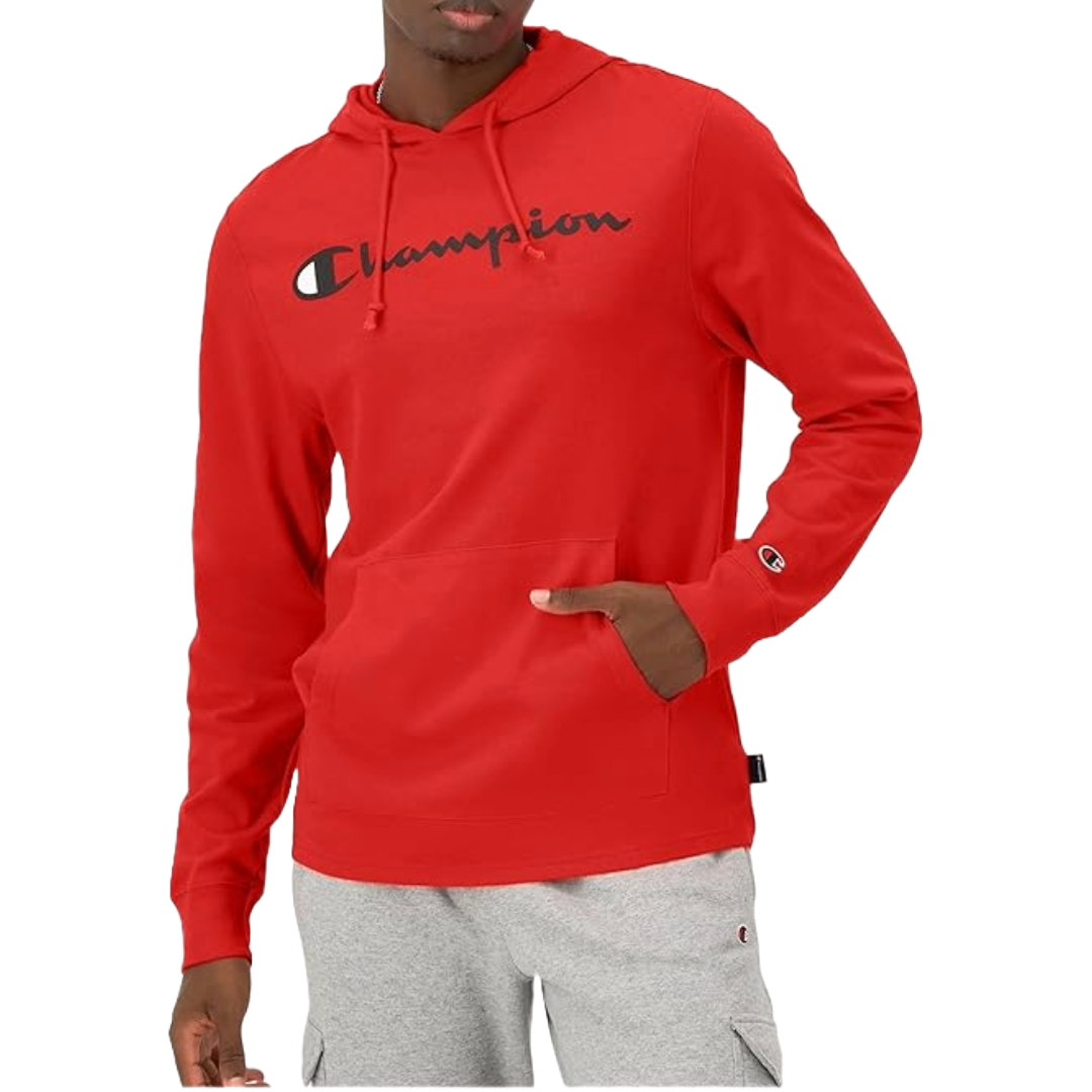 POLERON SCRIPT LOGO CHAMPION ROJO T4177-549921-2