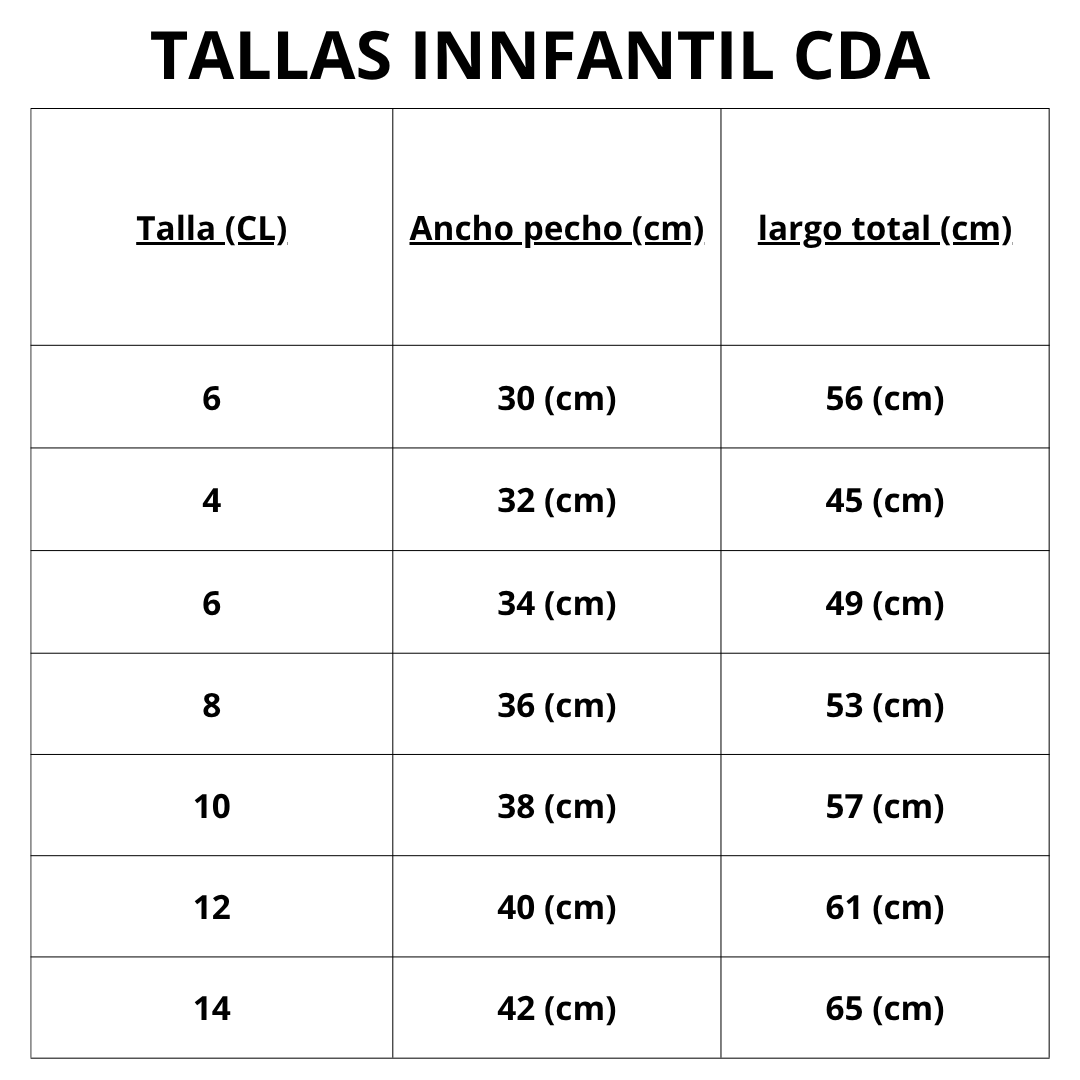 CAMISETA VISITA CDA 2025 INFANTIL DA002/N-3