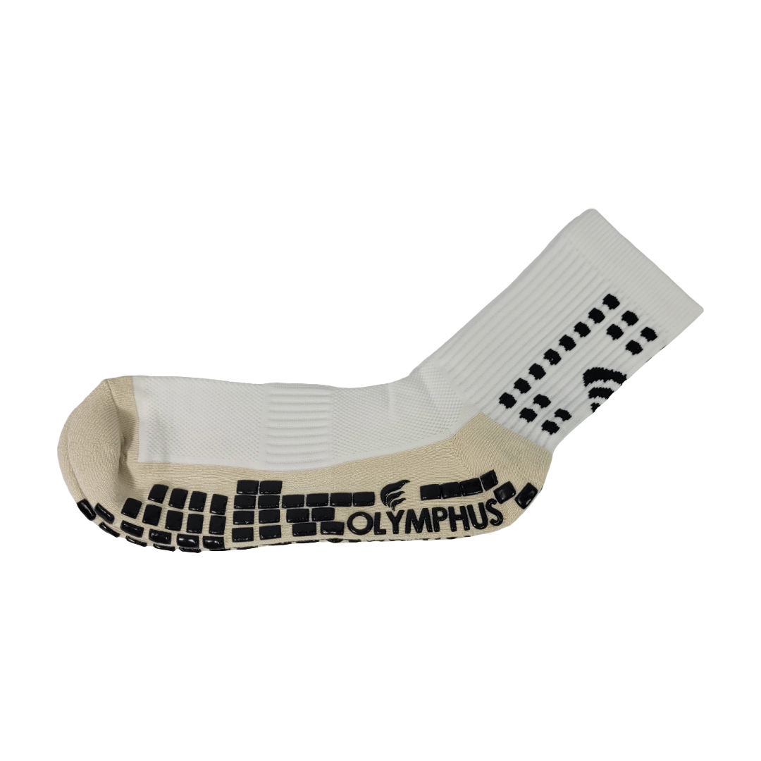 CALCETINES ANTIDESLIZANTES OLYMPHUS WHITE ADULTO 1014027902-2