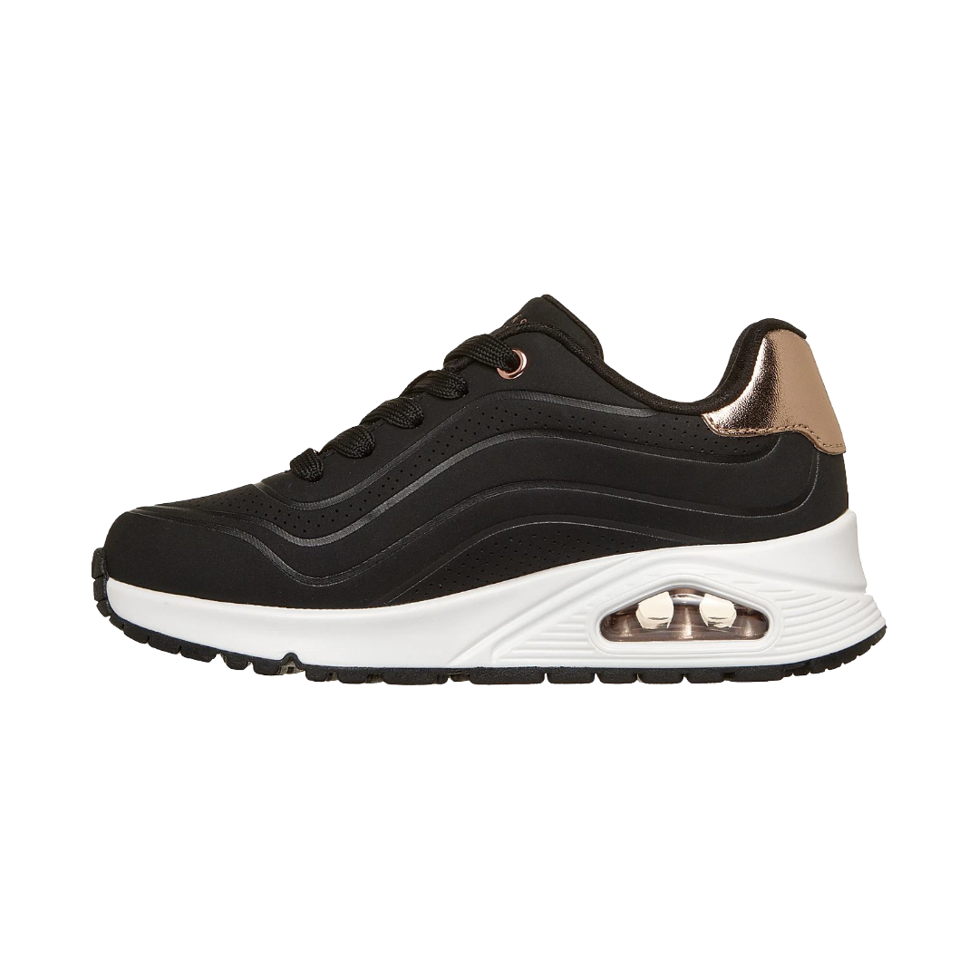 ZAPATILLAS URBANAS SKECHERS UNO GEN1 JUVENIL | 310286L-BLK-3