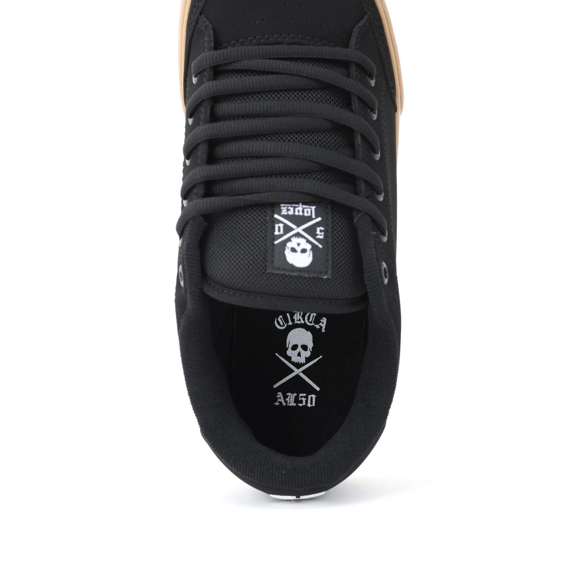 ZAPATILLAS CIRCA AL50 BLACK/GUM 1203-2