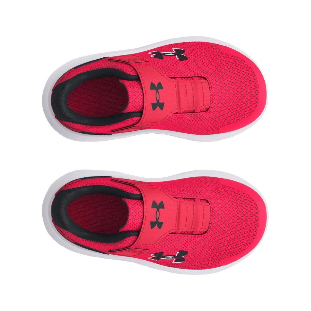 ZAPATILLA NIÑOS UNDER ARMOUR SURGE 4 AC ROJO | 3027105-600-3