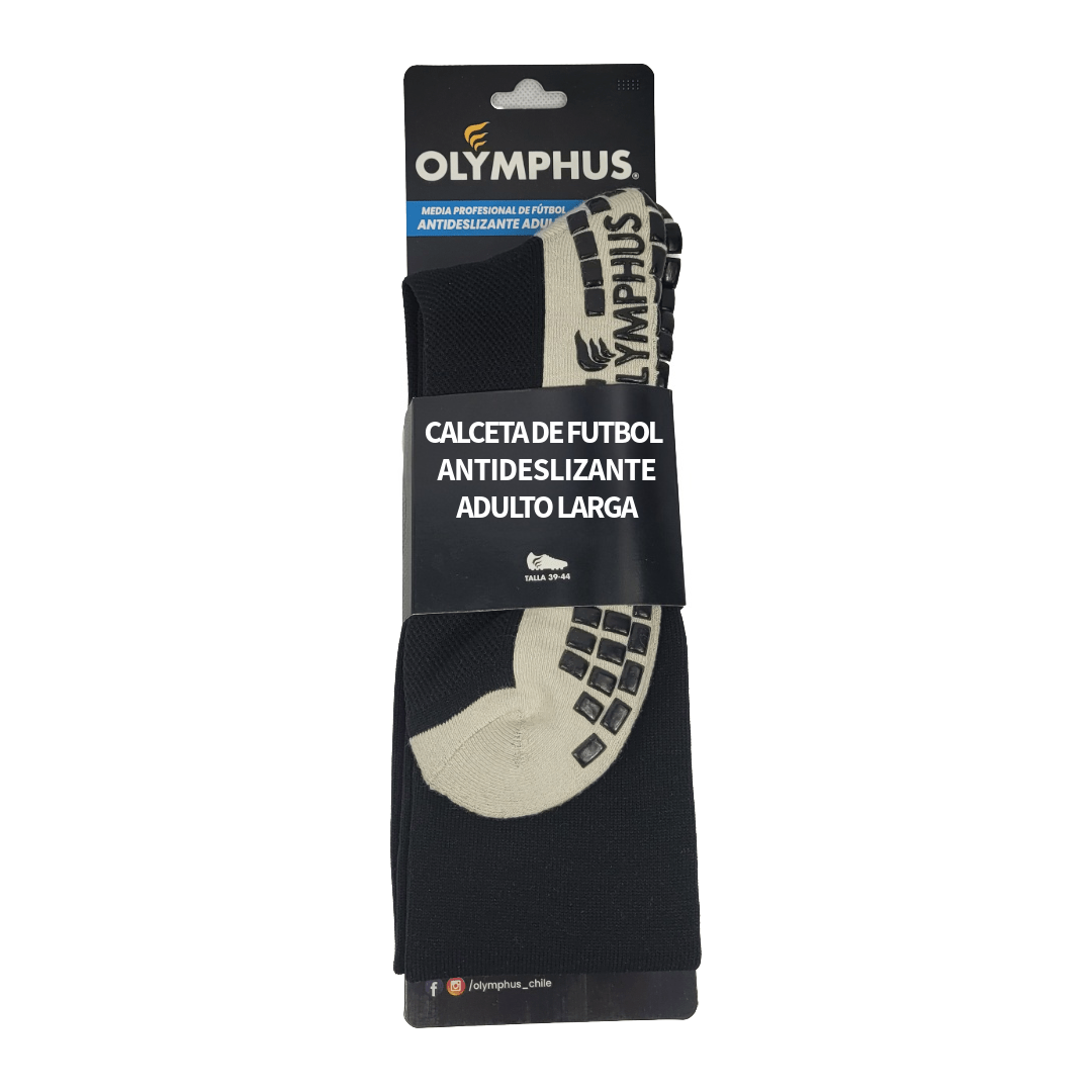 CALCETAS ANTIDESLIZANTES OLYMPHUS BLACK ADULTO 1014057901-2