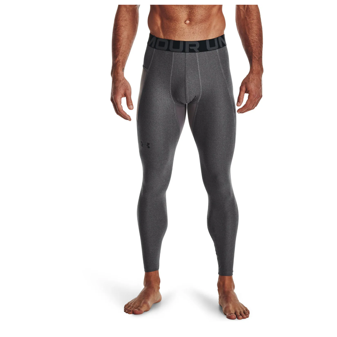 CALZAS UNDER ARMOUR HEATGEAR GRISES (HOMBRE) | 1361586-090-2