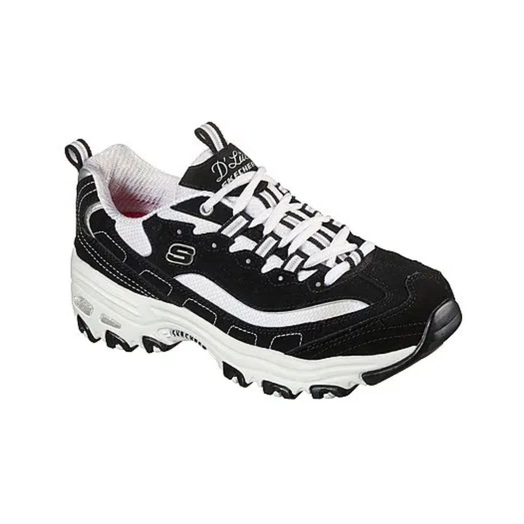 ZAPATILLAS SKECHERS D'LITES BIGGEST | 11930-BKW-1