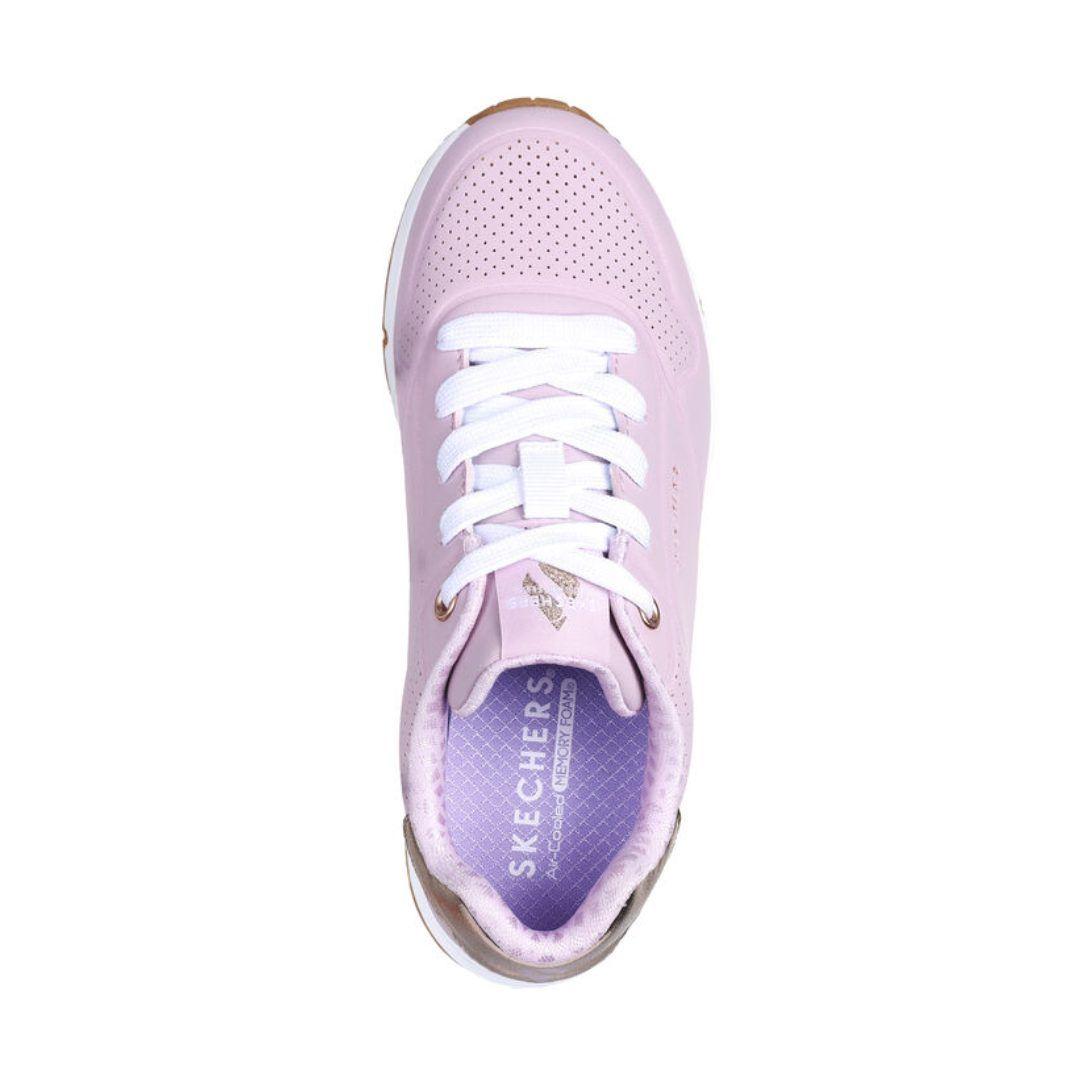ZAPATILLAS SKECHERS UNO GEN1 SHIMMER AWAY NIÑAS 310545L-PNK-1