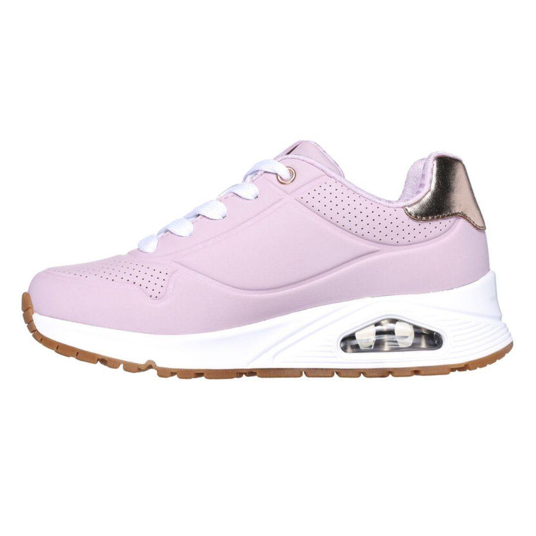 ZAPATILLAS SKECHERS UNO GEN1 SHIMMER AWAY NIÑAS 310545L-PNK-3