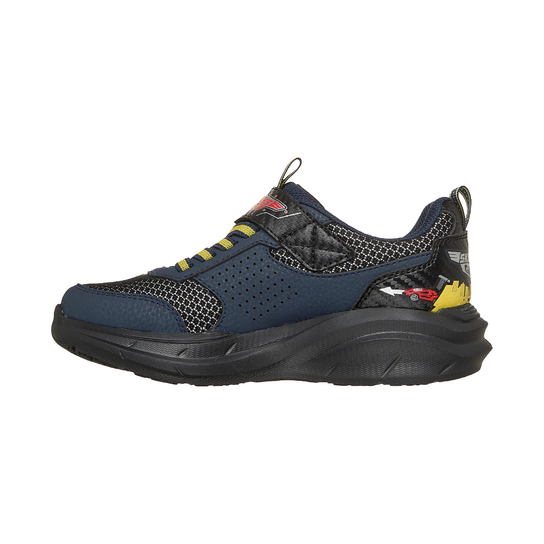 ZAPATILLAS URBANAS SKECHERS GARAGE INFANTIL | 402150L-BKNV-3