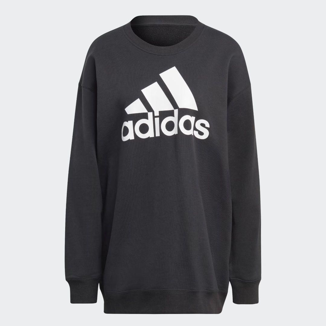 POLERA ADIDAS ESSENTIALS LOGO EXTRA GRANDE MUJER IC8798-0