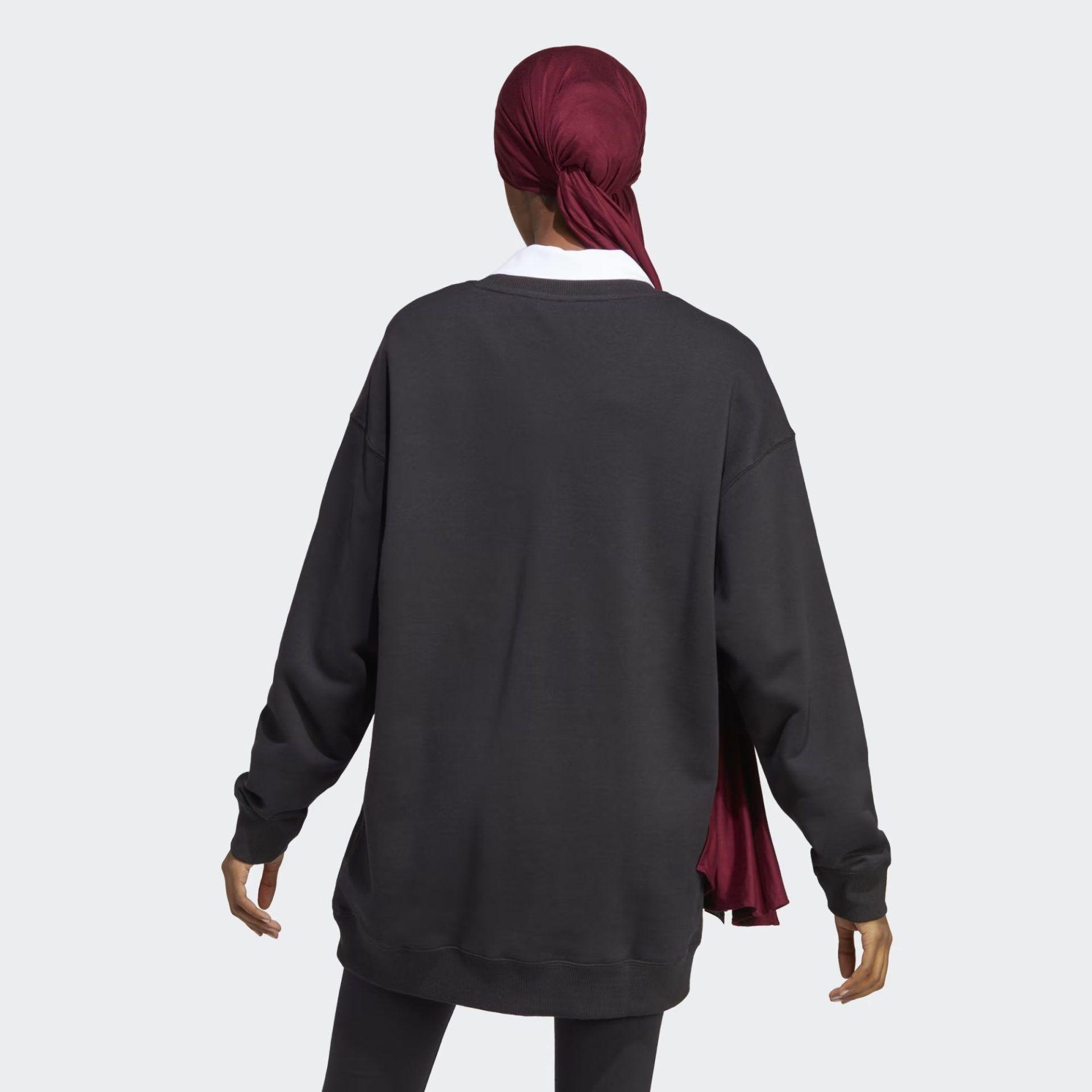 POLERA ADIDAS ESSENTIALS LOGO EXTRA GRANDE MUJER IC8798-2