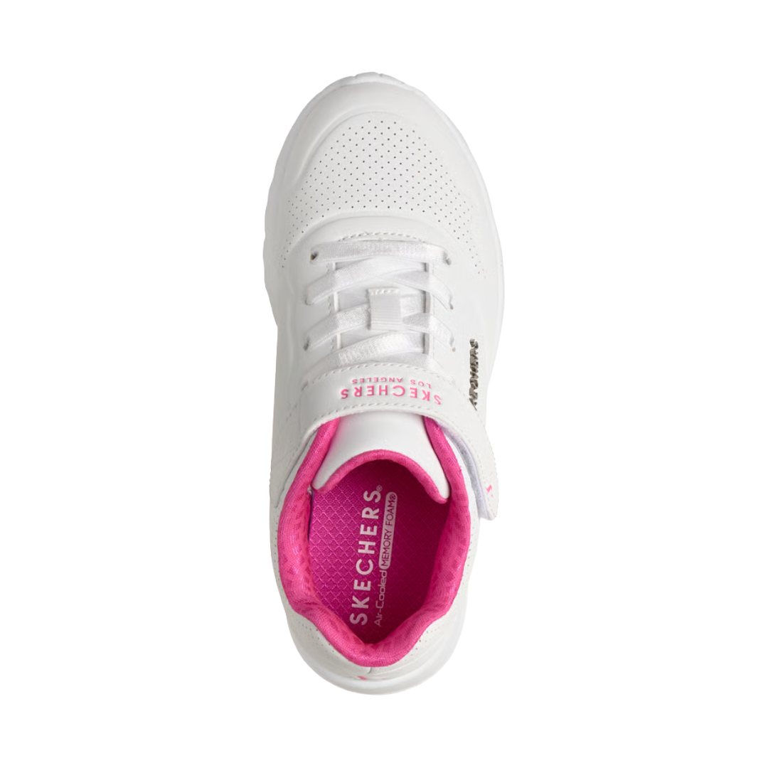 ZAPATILLAS URBANAS SKECHERS UNO LITE INFANTIL | 310429L-WHP-2