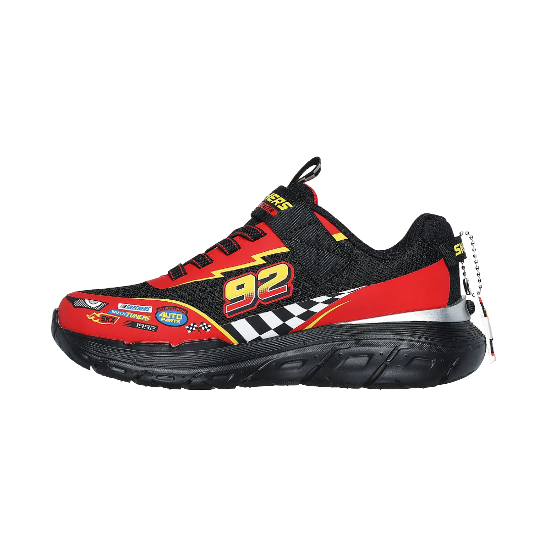 ZAPATILLAS URBANAS SKECHERS TRACKS INFANTIL | 402303L-BKRD-3