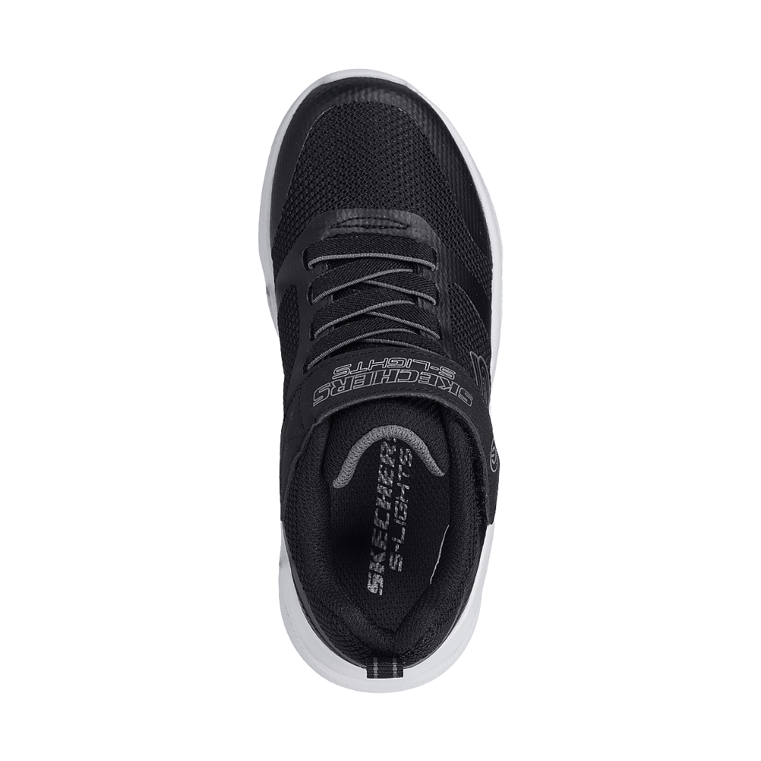 ZAPATILLAS URBANAS SKECHERS METEOR LIGHTS INFANTIL | 401675L-BKGY-2