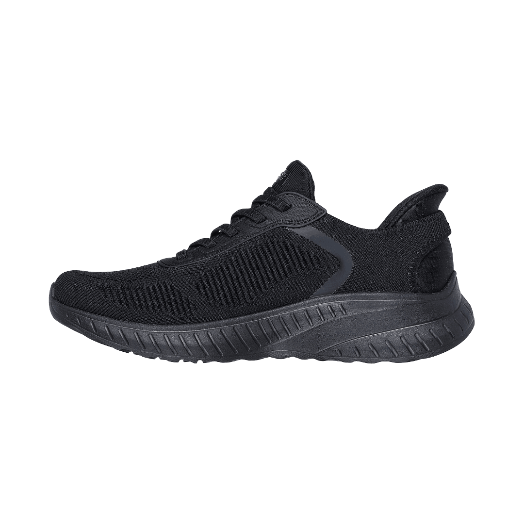 ZAPATILLAS URBANAS SKECHERS SLIP-INS BOBS SQUAD CHAOS MUJER | 117497-BBK-3