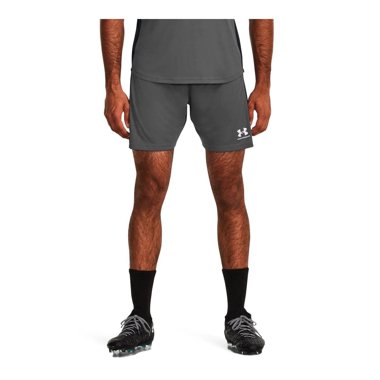 SHORTS UNDER ARMOUR CHALLENGER GRIS OSCURO | 1379507-025-2