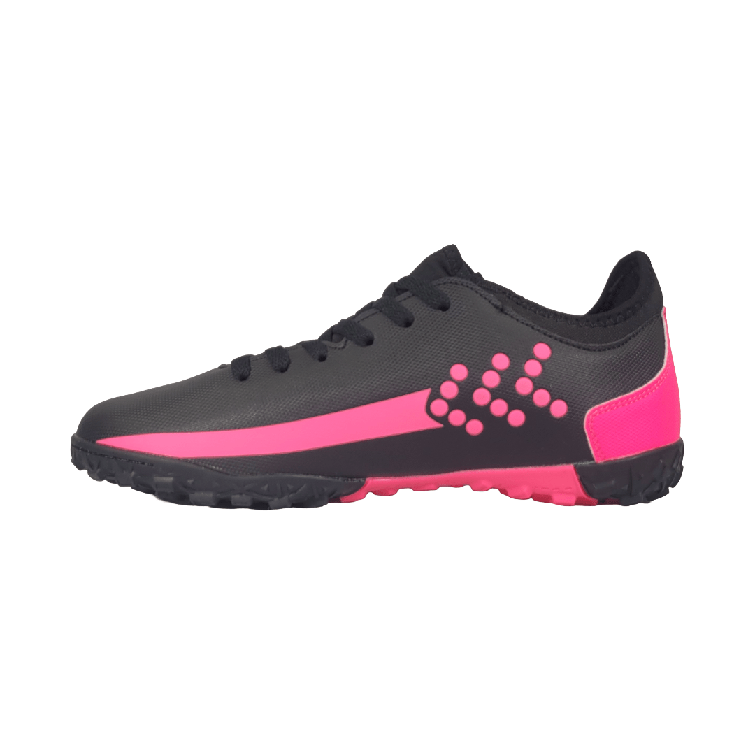 ZAPATILLAS DE BABYFÚTBOL SOCCER NEGRO/FUCSIA ADULTO | SB-3-3