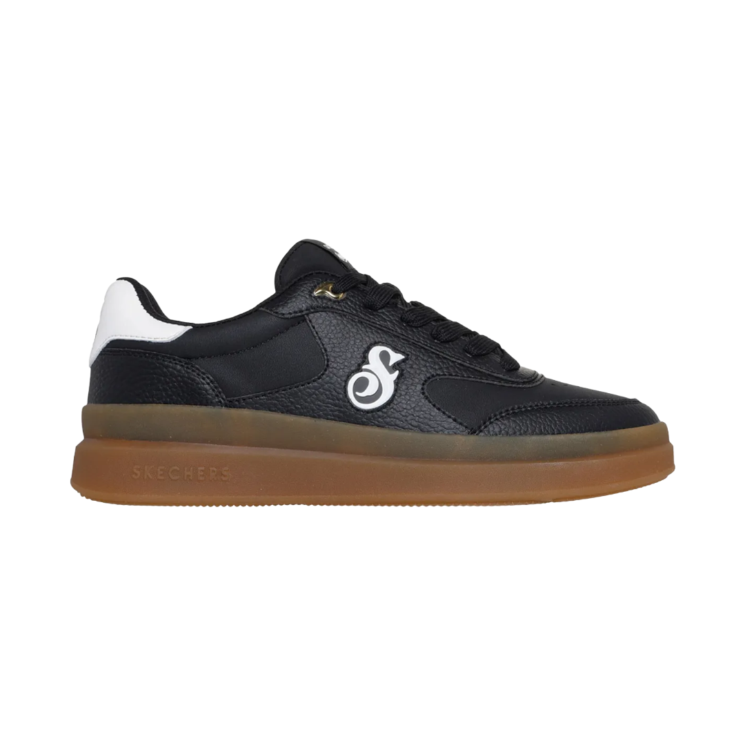 ZAPATILLAS URBANAS SKECHERS COURTSIDE HOMBRE | 251200-BKW-0