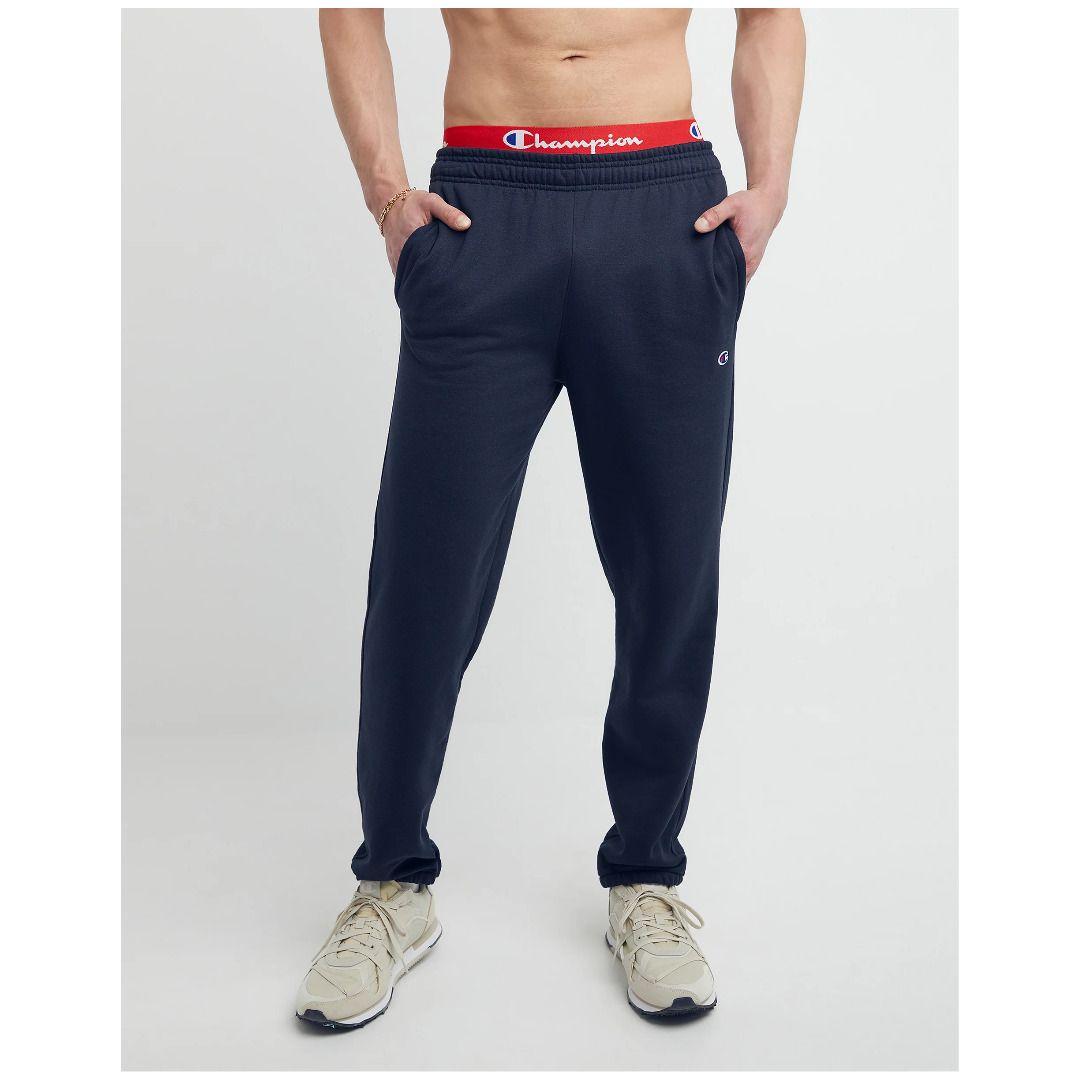 PANTALON DE BUZO POWERBLEND CHAMPION AZUL MARINO P0894-549314-0