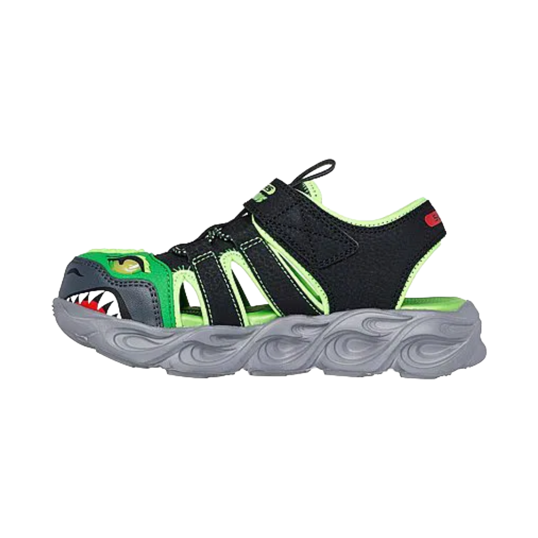 SANDALIAS SKECHERS THERMO INFANTIL 400613L-BKLM-3