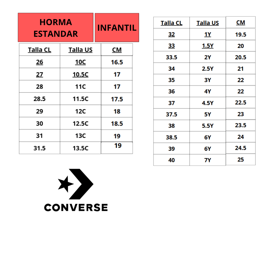 ZAPATILLAS URBANAS CONVERSE CHUCK TAYLOR JUVENIL M9691C-612-4