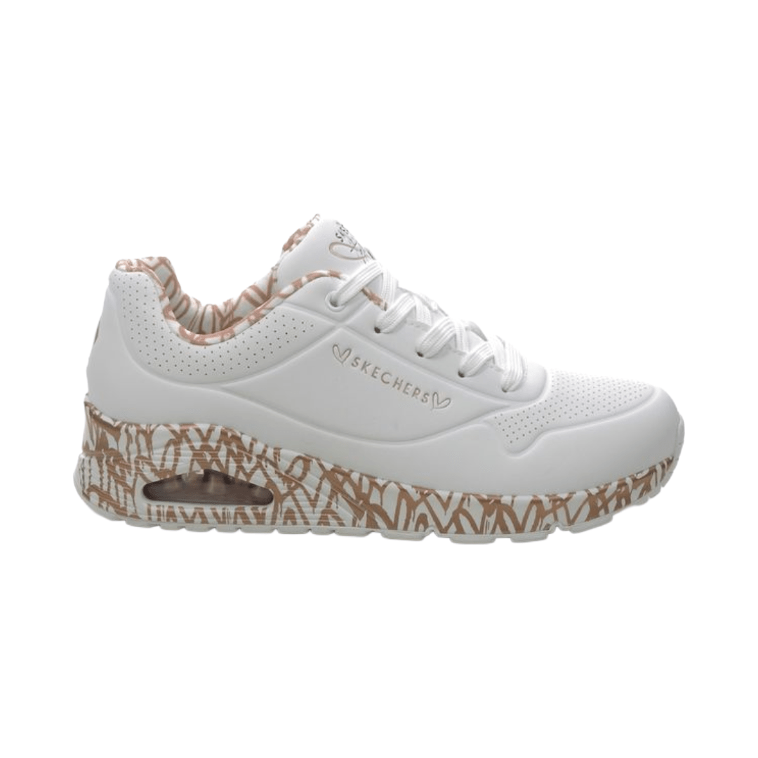 ZAPATILLAS URBANAS SKECHERS UNO LOVING LOVE MUJER | 155506-WTRG-0