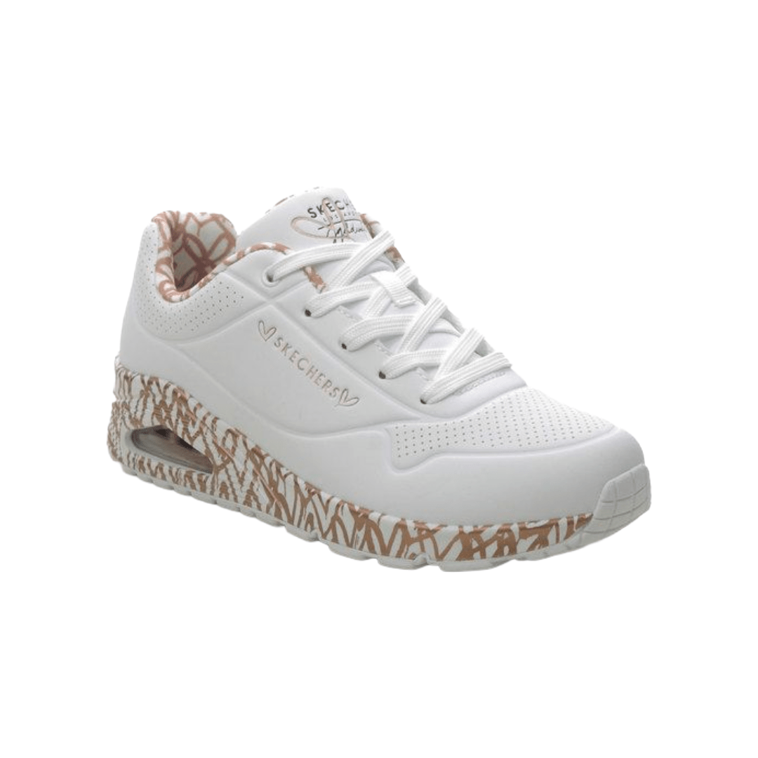 ZAPATILLAS URBANAS SKECHERS UNO LOVING LOVE MUJER | 155506-WTRG-1
