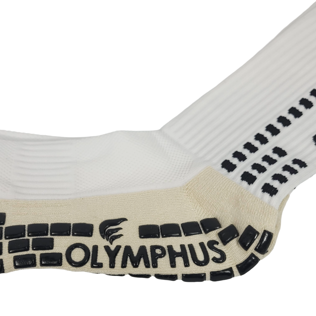 CALCETAS ANTIDESLIZANTES OLYMPHUS WHITE ADULTO 1014077902-3