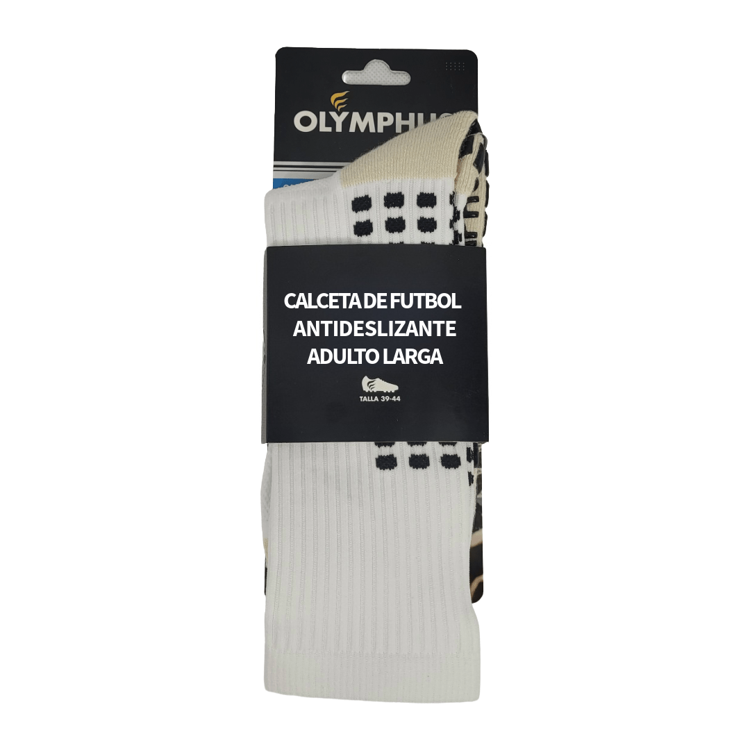 CALCETAS ANTIDESLIZANTES OLYMPHUS WHITE ADULTO TALLA 39-44 1014077902-2