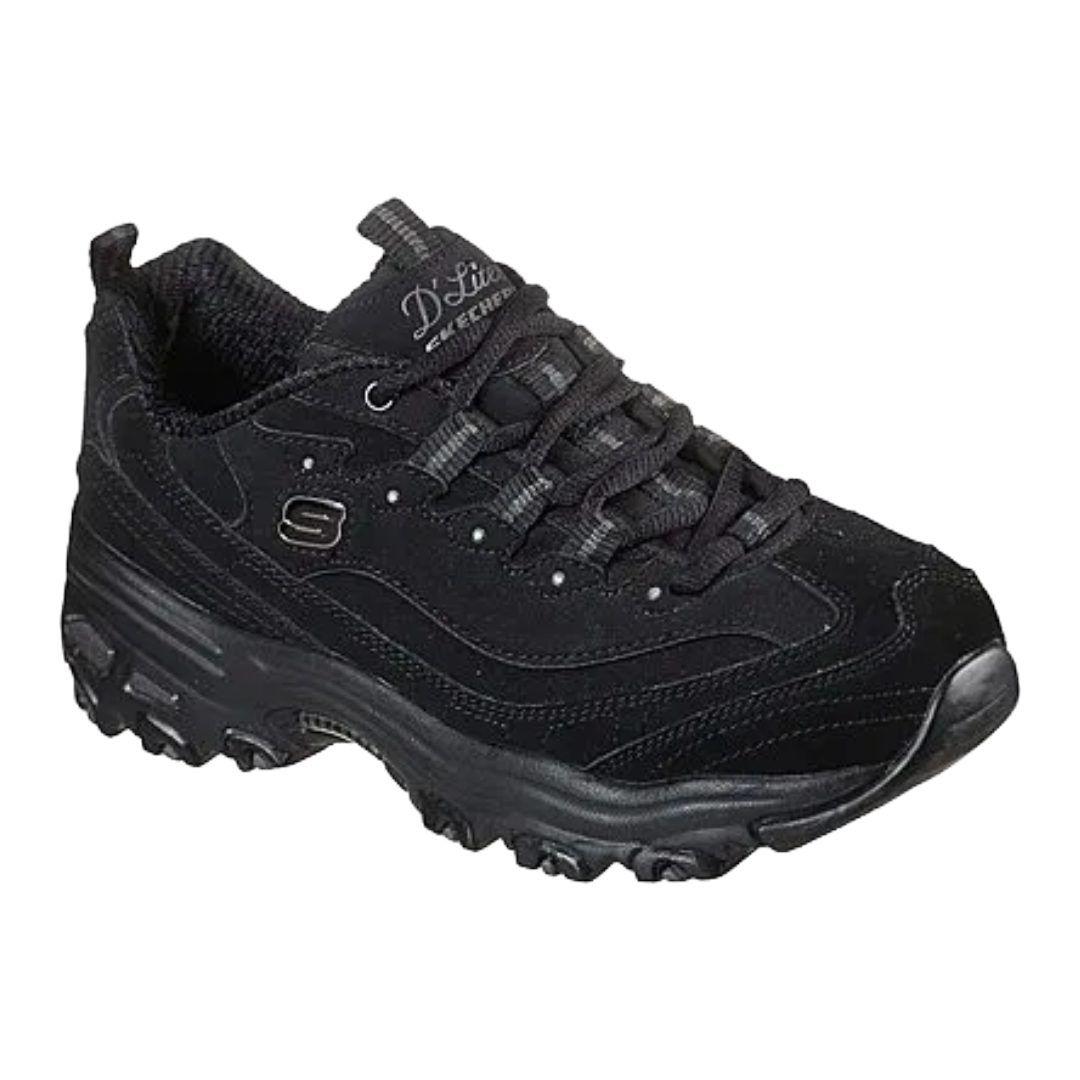 ZAPATILLAS SKECHERS D'LITES - PLAY ON  MUJER | 11949-BBK-1