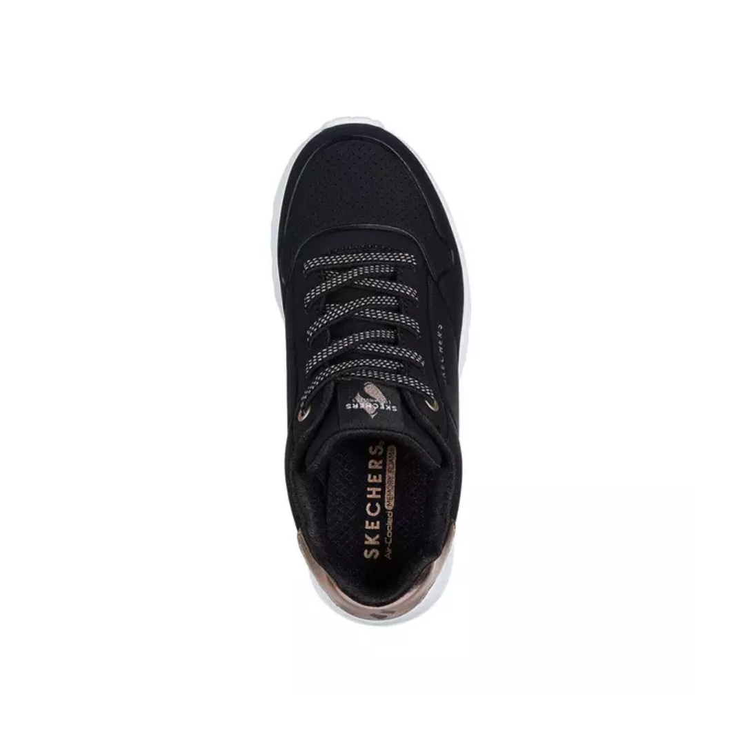 ZAPATILLAS SKECHERS UNO LITE INFANTIL 310384L-BLK-3