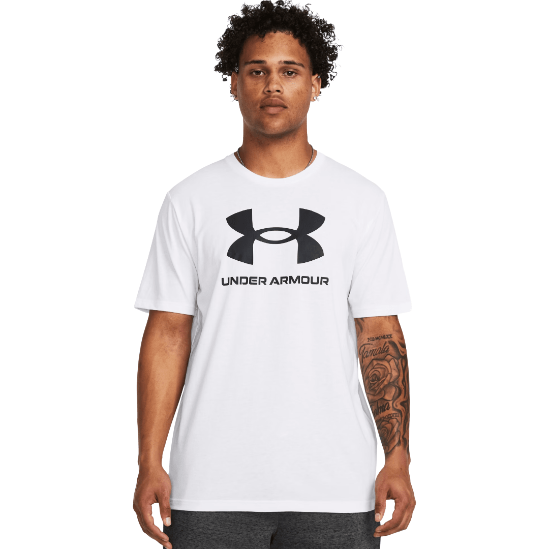 POLERA UNDER ARMOUR LOGO HOMBRE 1382911-100-0