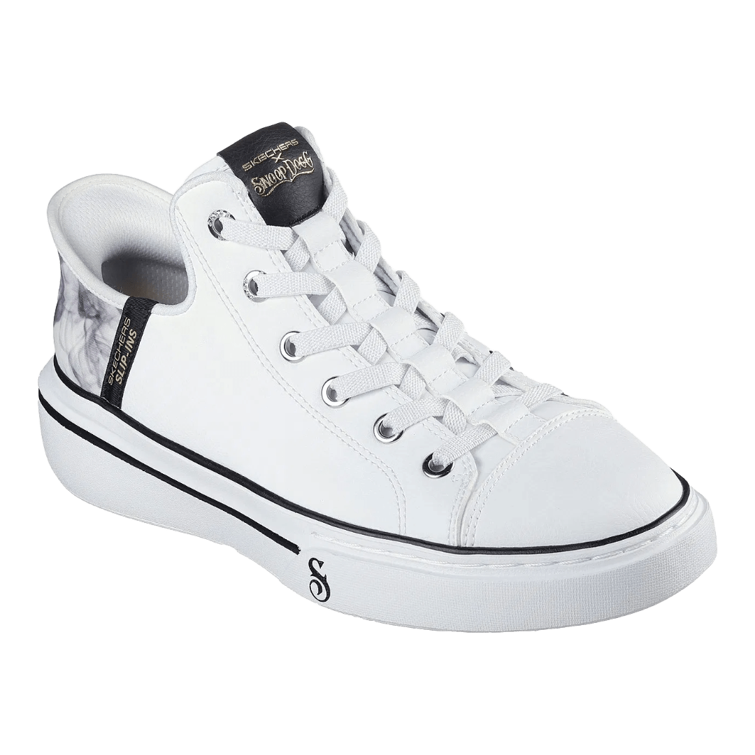ZAPATILLAS SKECHERS [SNOOP ONE-OG] BLANCAS (HOMBRE) | 251016-WBK-1