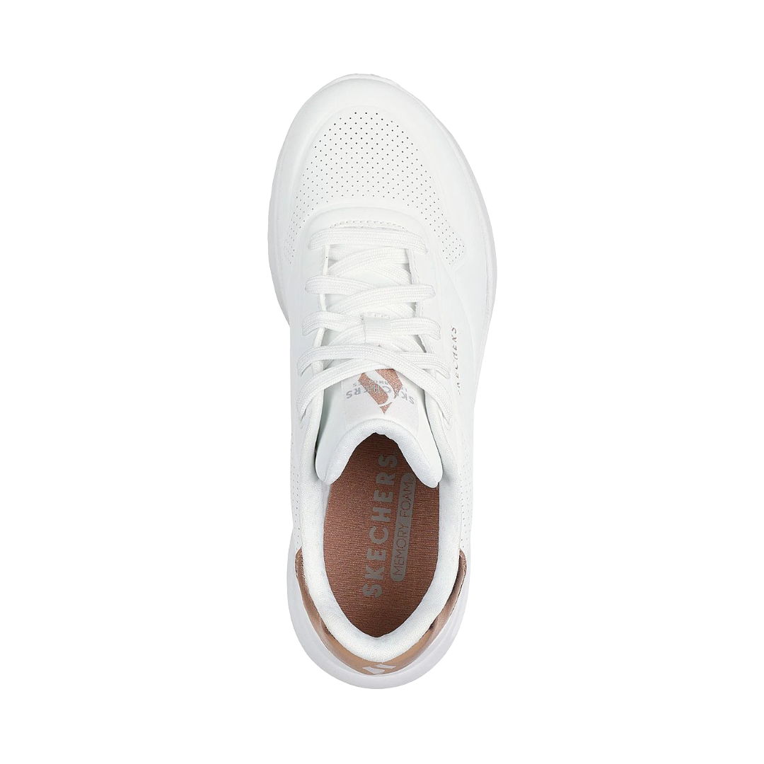 ZAPATILLAS URBANAS SKECHERS UNO LITE MUJER | 177291-WHT-2
