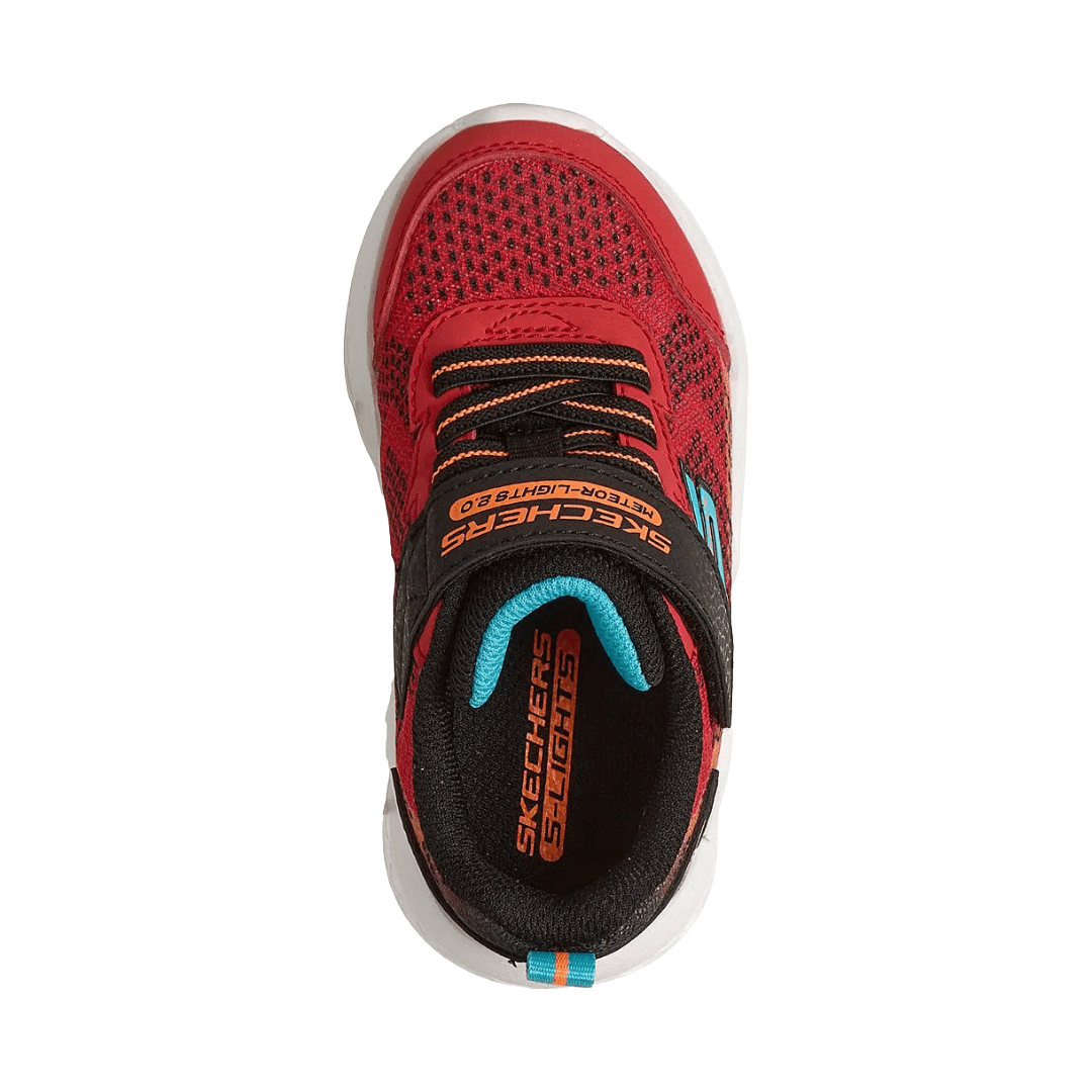 ZAPATILLAS URBANAS SKECHERS METEOR LIGHTS 2.0 BEBÉS | 401490N-RDBK-2