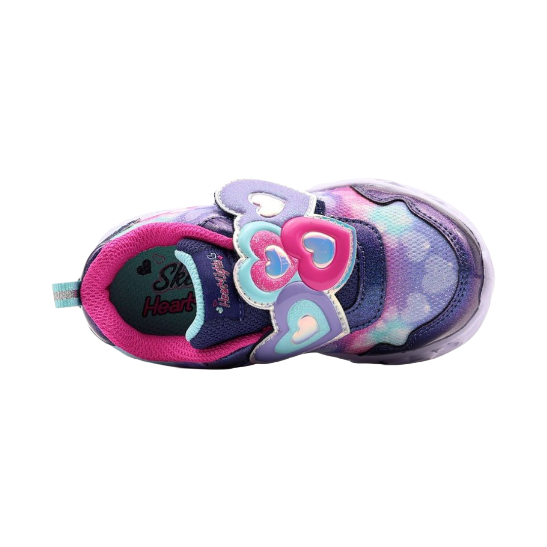ZAPATILLAS URBANAS SKECHERS HEART REFLECT BEBÉS 302693N-NVHP-2