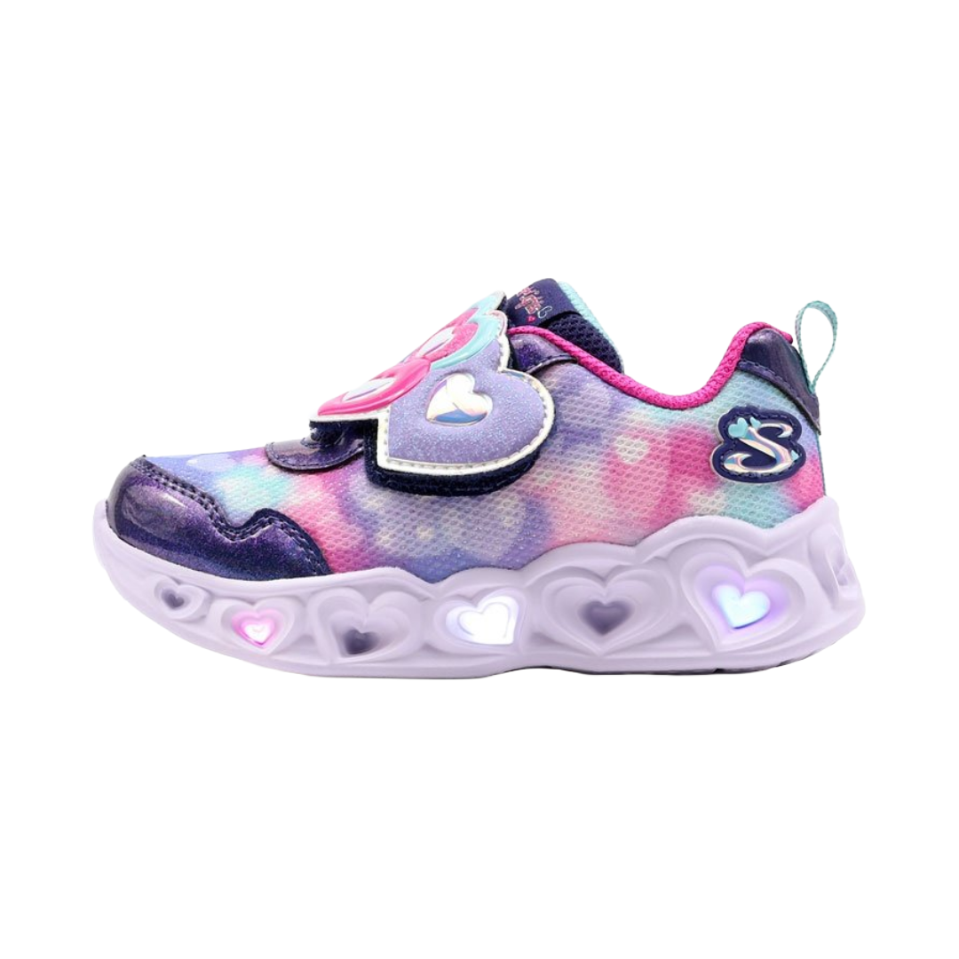 ZAPATILLAS URBANAS SKECHERS HEART REFLECT BEBÉS 302693N-NVHP-3