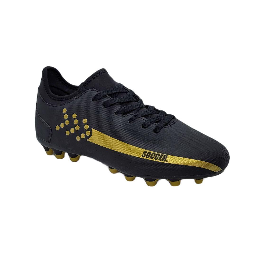 Zapatillas Soccer De Futbol Black Adulto SPS-1-0