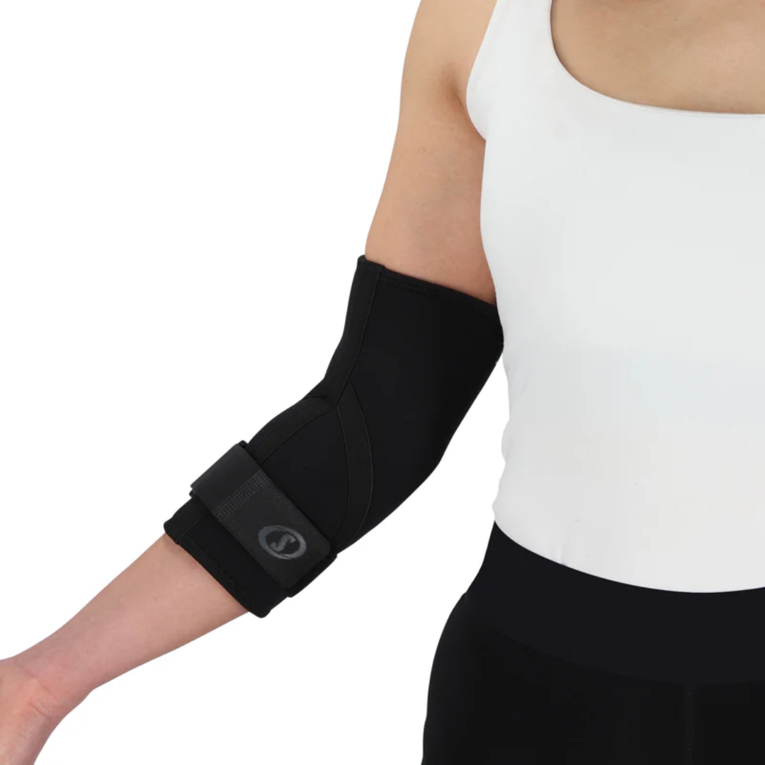 CODERA CON VELCRO SPALDING NEGRA | SPAPRNE001-2