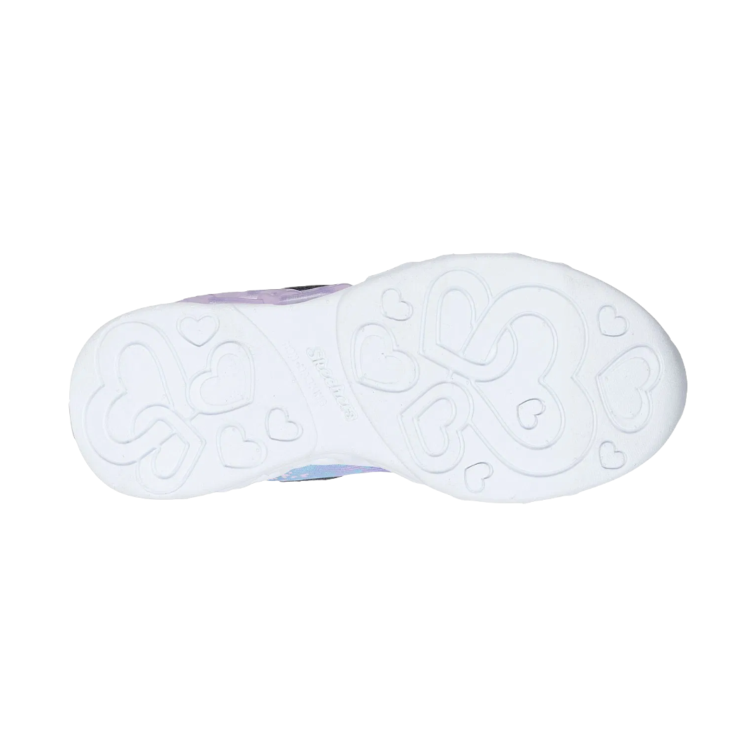 ZAPATILLAS URBANAS SKECHERS INFINITE HEART LIGHTS INFANTIL | 303261L-NVMT-4